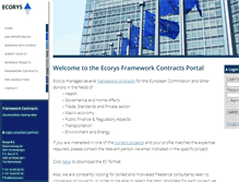 Tablet Screenshot of frameworkcontracts.eu
