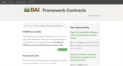 Desktop Screenshot of frameworkcontracts.com
