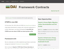 Tablet Screenshot of frameworkcontracts.com